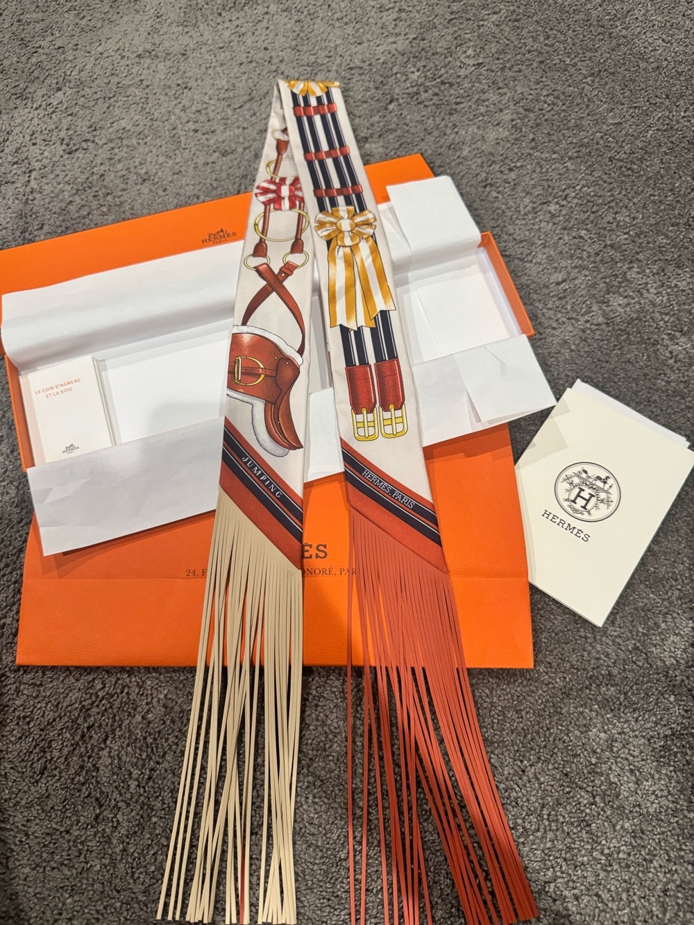 Hermes Jumping scarf